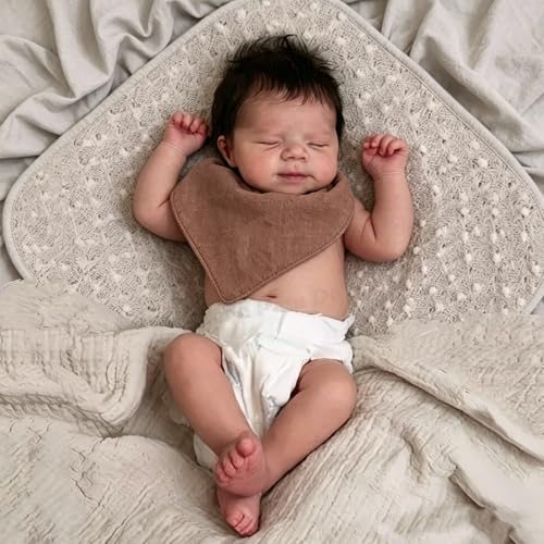 Muñeca Reborn Bebé Vinilo Suave 18 Pulgadas Realista miniatura 1