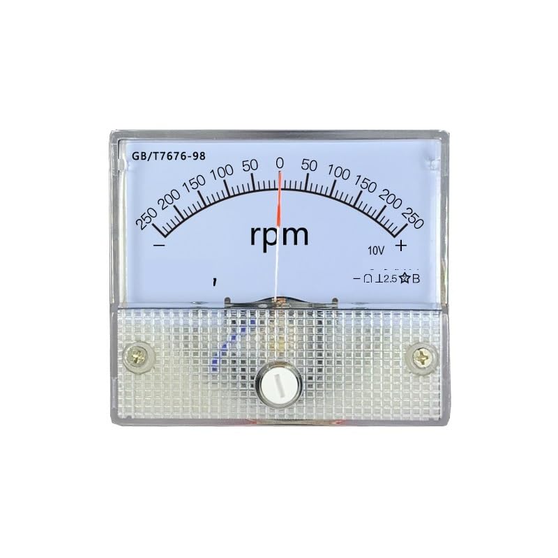 NURII 85c1 ±Positive and Negative Tachometer, 1500rpm 1000r / Min 10V Input Sensor Speedometer Voltmeter Bidirectional(DC -200R to 200R)