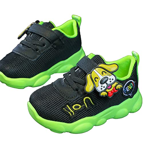 Buy Hopscotch Baby Boys Mesh Applique Animal Fixed Lace Athletic Shoe