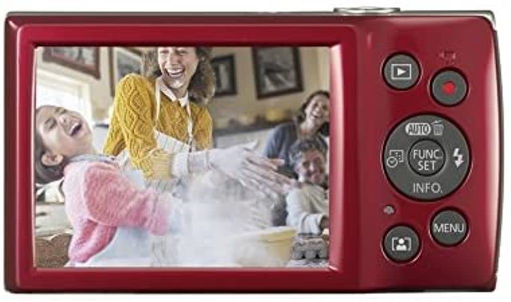 Canon 1809C001AA Appareil photo 20 Mpix Rouge