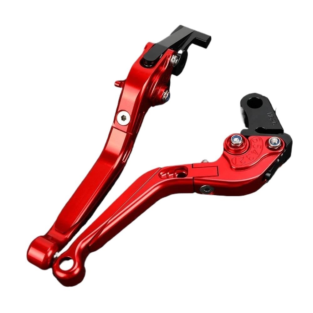 Manetas CRF1100L Africa Twin DCT 2017-2023 CNC freno y embrague regulables color rojo 6