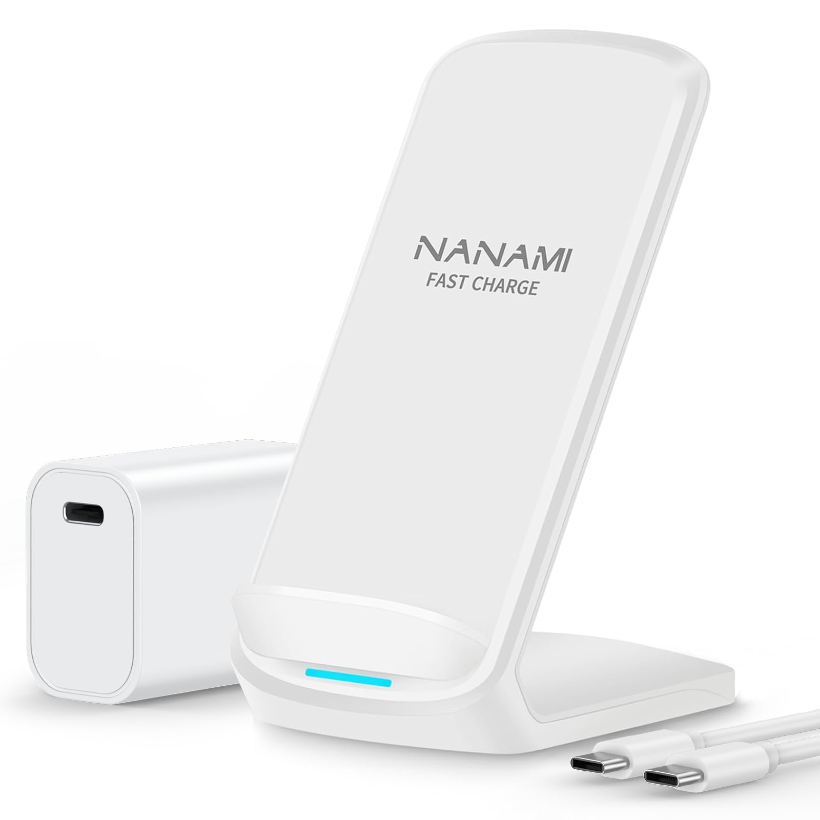 Amazon.co.jp: NANAMI ワイヤレス急速充電器 (USB-C 20W出力の急速充電 