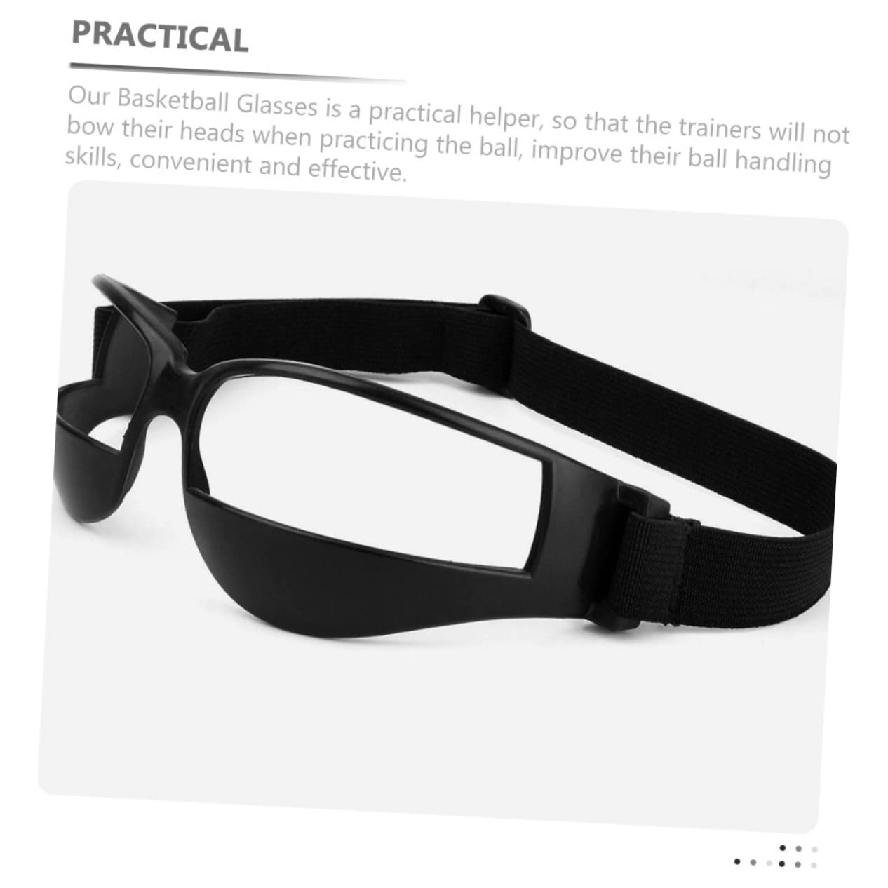 Kisangel 5piezas Gafas De Entrenamiento De Baloncesto Ajustables Para Driblar Equipamiento Deportivo Para Jugadores Edades Protección y Comodidad Cada Movimiento
