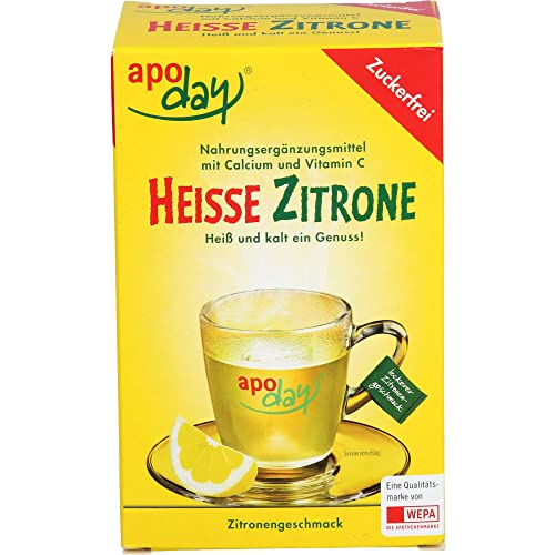 Apoday Heisse Zitrone zuckerfrei Beutel 10 St. Beutel