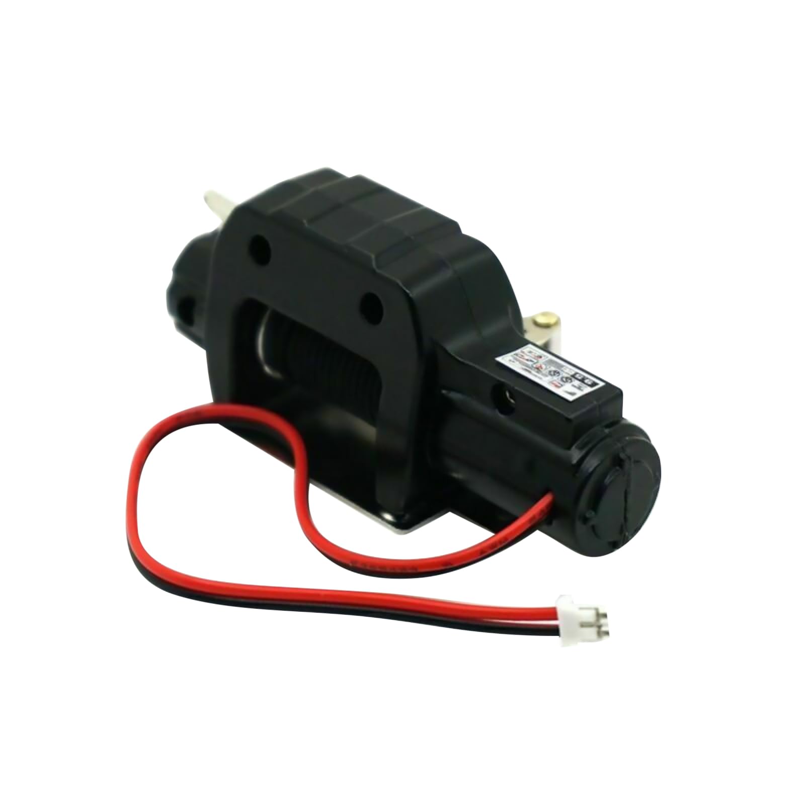 WANSUPYIN Black Warn Winch Fits for SCX10 D90 D110 TF2 TRX4 KM2 1:10 RC Car Replace Parts bb