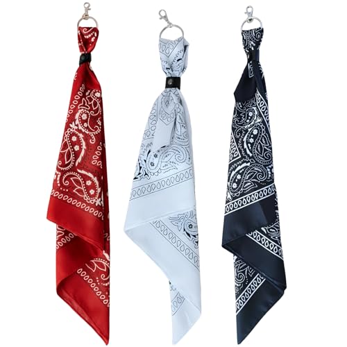 ZHLKHIOP Pant Chain for Men, Punk Hip Hop Waist Chain, 3-Pack, Fashion Accessory for Dancers Bikers Skateboarders, Music Festival Streetwear Red