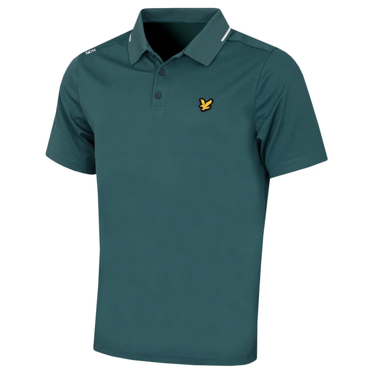 Lyle & Scott Men's Vert Polo Golf 1874 Tipped Tech