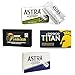 The Goodfellas' Smile - Titan/Premium Astra - Cuchillas de afeitar, 25 unidades
