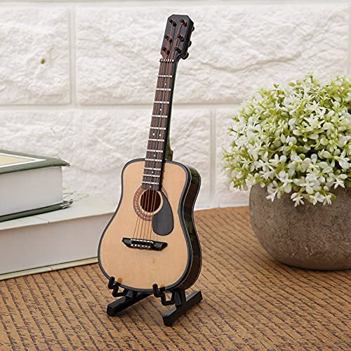 YEmirth Décor de modèle de Guitare Miniature, Affichage de modèle de Guitare en Bois Miniature Mini Ornements Artisanat… - Les Beatles, Paul McCartney, John Lennon, RIngo Starr, George Harrison YEmirth Décor de modèle de Guitare Miniature, Affichage de modèle de Guitare en Bois Miniature Mini Ornements Artisanat… – Image 5