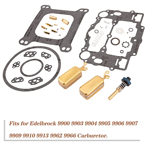Kelen Carburetor Rebuild Kit Replacement For Edelbrock 1405 1406 1407 1409 1411 1477 Carburetor Rebuild Kit #TOP2