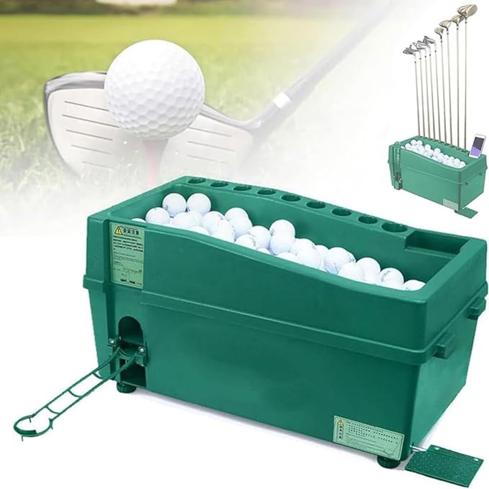 Amazon.co.jp: ゴルフティーアップ 自動給球器 ペダル式球出し機