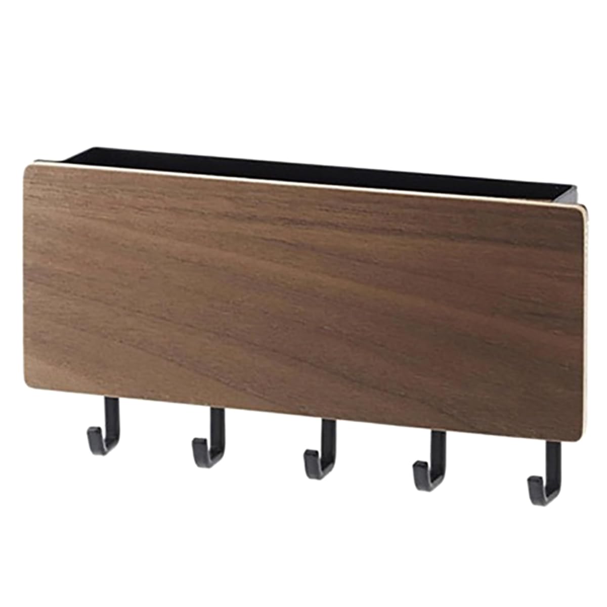 CTRLZS Wooden Decorative Wall Rack Storage Box Hanger Organizer Key Rack Wall-Mounted Sundries Novel B