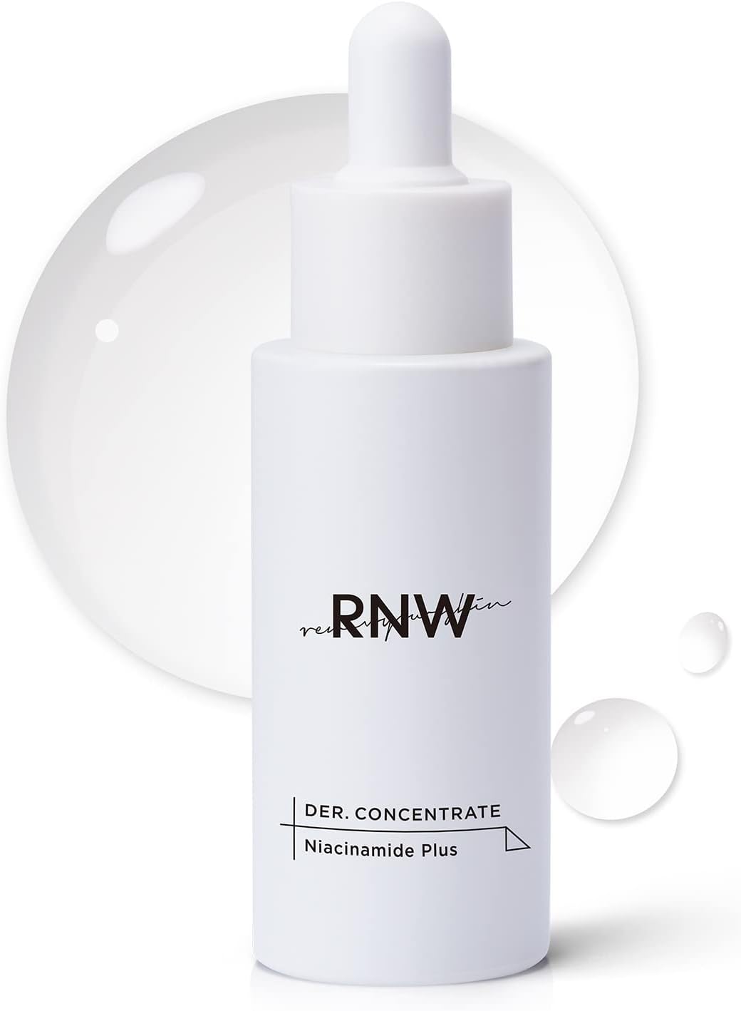 RNWDer. Concentrate Niacinamide Plus Serum 30ml / 1 fl.oz | Highly Concentrated Ampoule for Dark Spots with Vitamin B3 | Light Fresh Texture | Korean Skin Care
