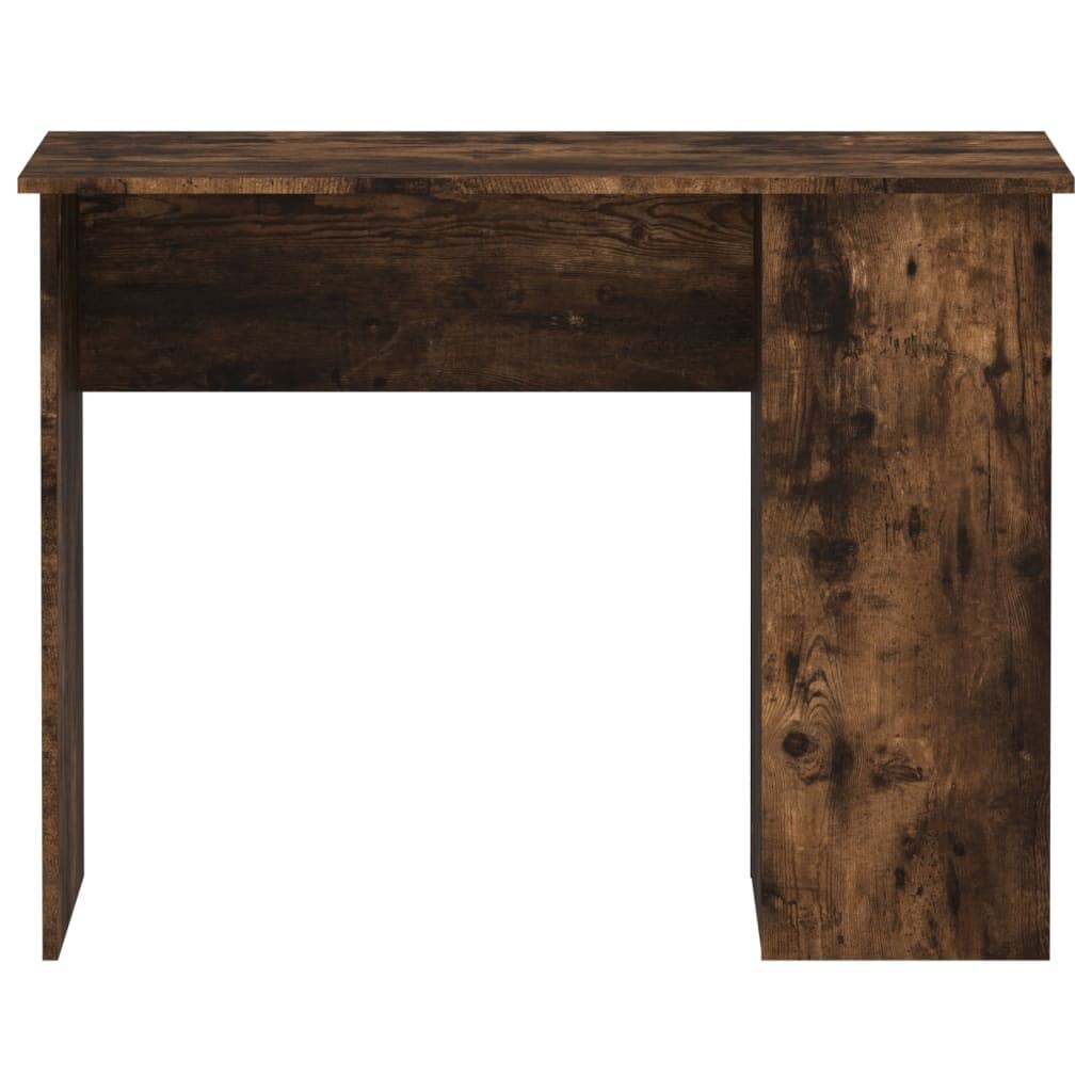 Scrivania Mobili Scrivania Incenso 100 x 55 x 75 cm, in legno con 2 scomparti per ufficio e studio, design elegante e moderno in materiale robusto
