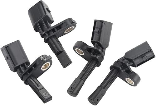 Miniatura 8 de Sensor de velocidad de rueda ABS de 4 piezas compatible con Audi A3, TT, VW Beetle Bora CC EOS Golf GTI Jetta Passat Rabbit Tiguan, Seat Leon,