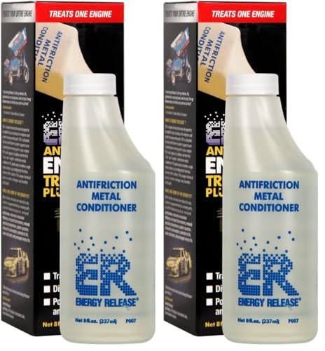 Energy Release P007 Anti-Friction Engine Treatment - 8 fl. oz. Bottle (Pack of 2)