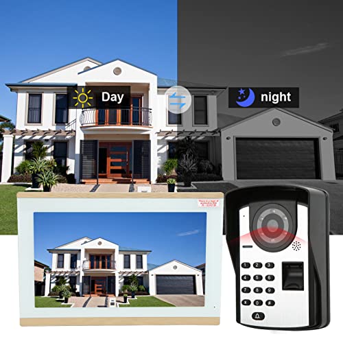 Campainha de vídeo, visualizador digital de porta sem fio WIFI IR com detecção de movimento noturna