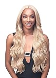 BOBBI BOSS Glueless Invisible Lace Human Hair Blend Wig MBLF005 ANTONIA (1)