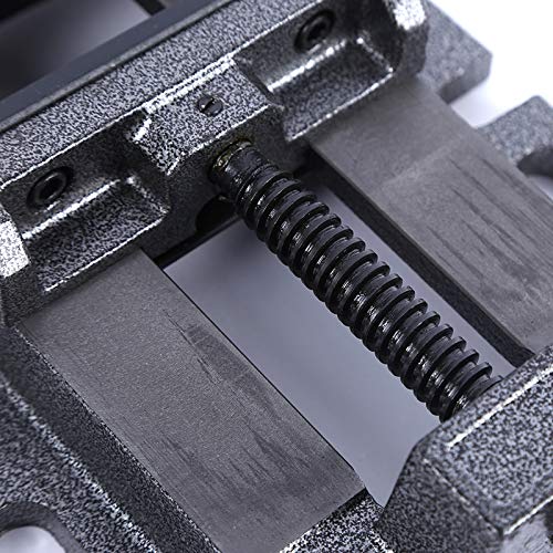 KATSU Bohrmaschinenschraubstock 150mm, Professionelle Deutsche Säulenbohrer Tischklemme für Werkstatt und Fräsbohrmaschinen 4022746