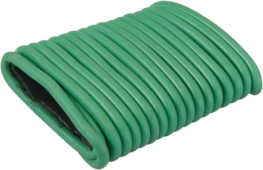 5m Soft Twist Ties For Plant Support | Green Garden Stakes For Plants | Twist Wires For The Garden, Home & Office | Includes A Gardening Ebook by Garden Patch