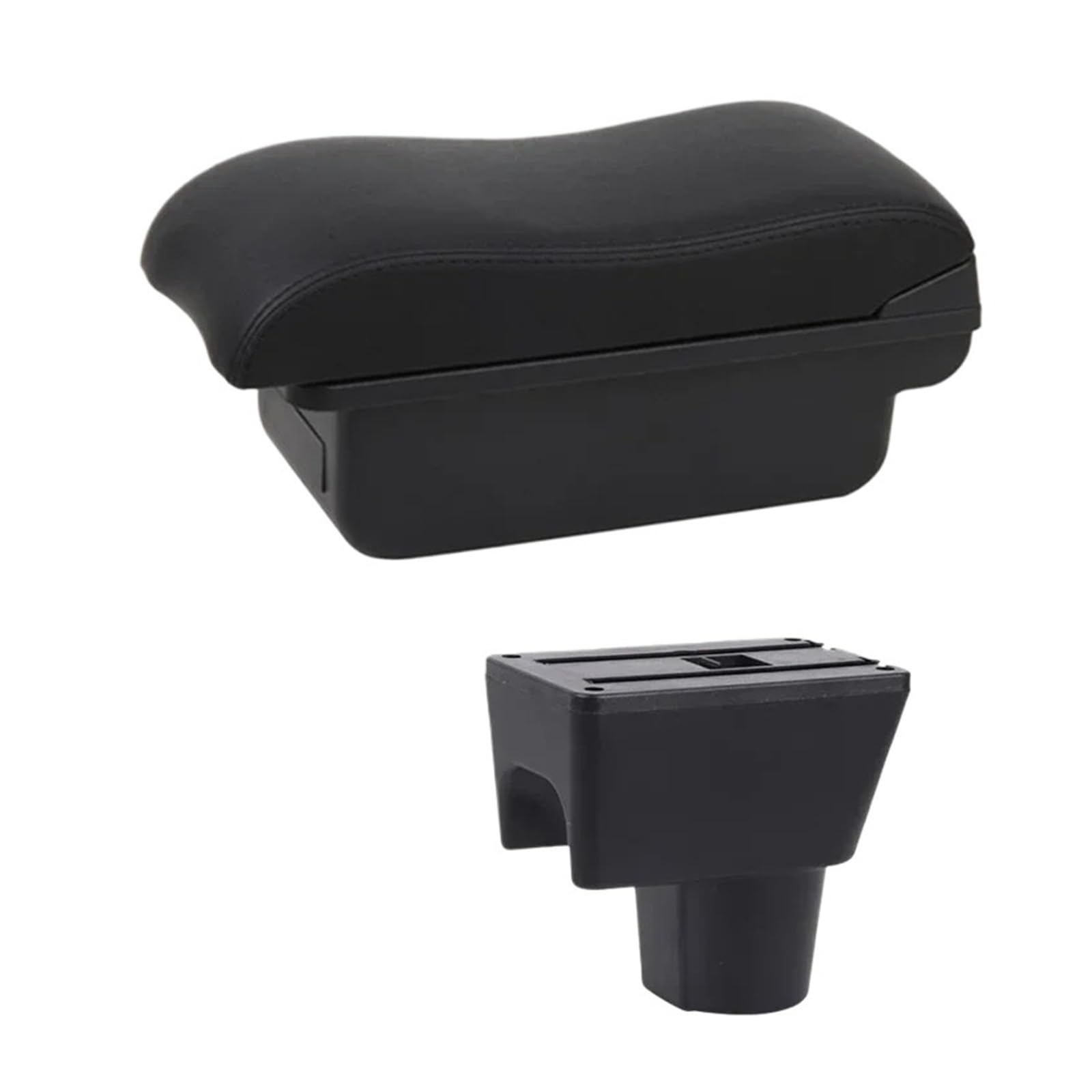 Umdjju B2 Black Line For Duster 2010-2019 Armrest Box Central Store Content Captur Car Centre Console Armrest Box(B2 Black Line)