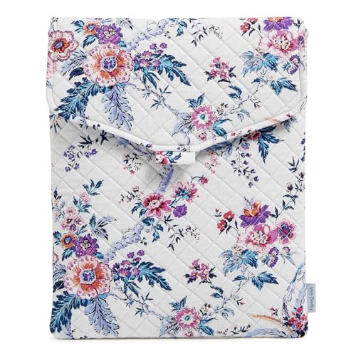 Vera Bradley Cotton Envelope Tech Sleeve, Magnifique Floral, One Size