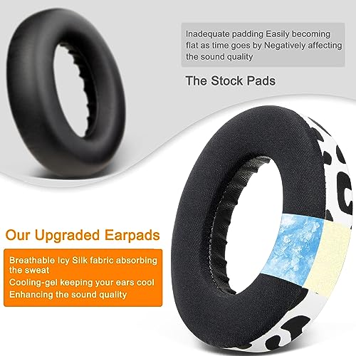 SOULWIT Cooling Gel Replacement Earpads for Bose 700 (NC700) Wireless Headphones, Ear Pads Cushions with Softer Leather - Image 4