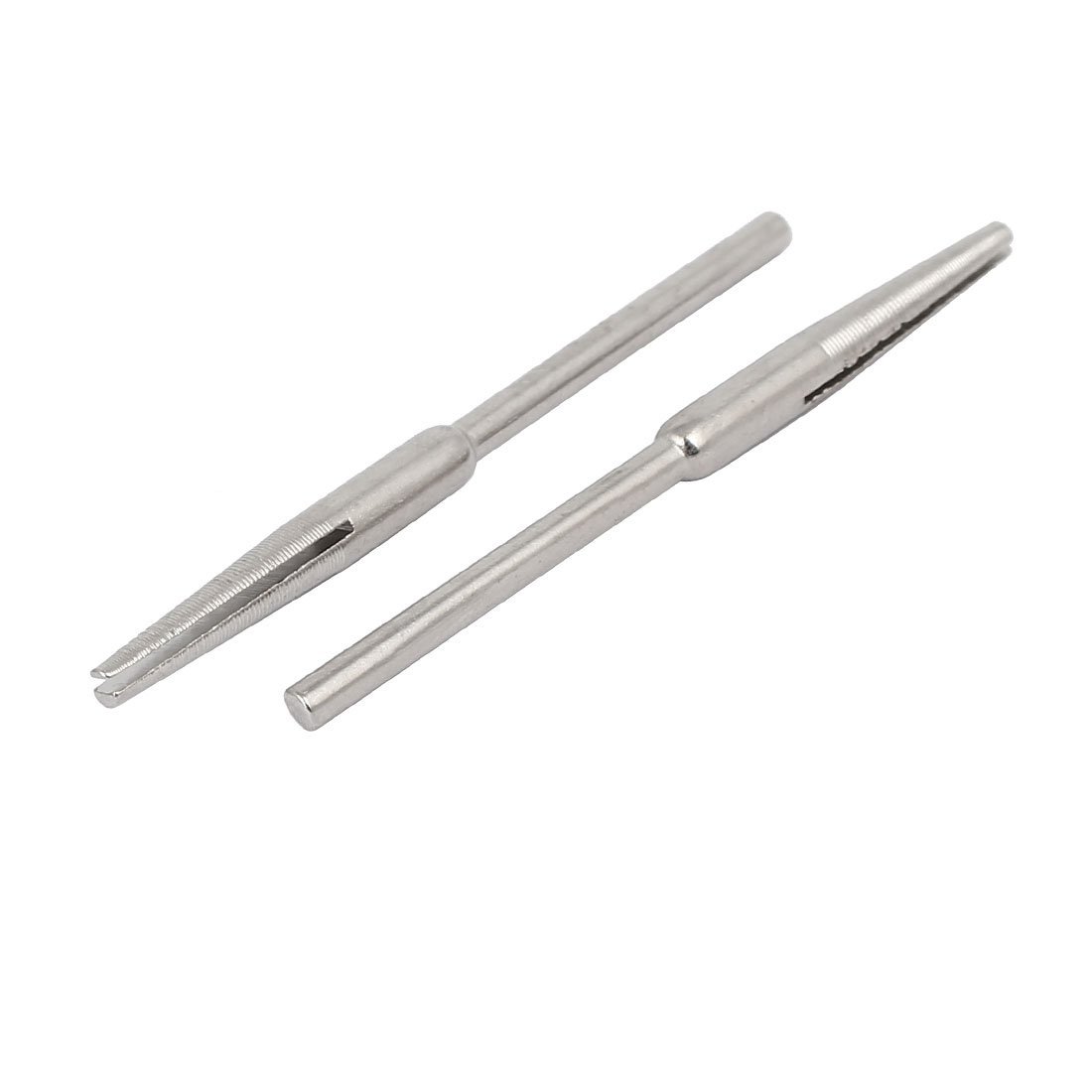 2,35 mm Shank Dia Mandrel Split Tapered Sandpaper Holder 50 mm Largo 10 piezas