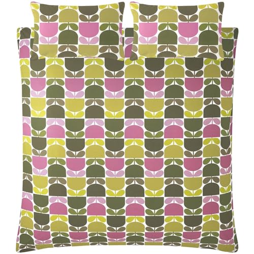 Orla Kiely Multi Block Stem BeddingBedding: Duvet Cover & 1 Pillowcase Set, Single 137x200cm - Image 3