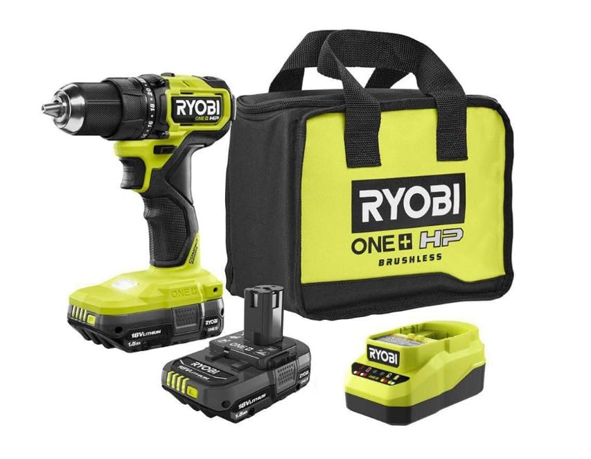 Ryobi One Hp 18v Brushless Cordless Compact 2in Drill