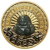 Power Coin Laughing Buddha Jade 1 Oz Moneda Oro 100$ Tuvalu 2021