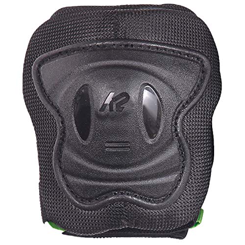 Juego de protectores Exo Jr K2 para patinaje infantil con rodilleras coderas y muñequeras negras 5