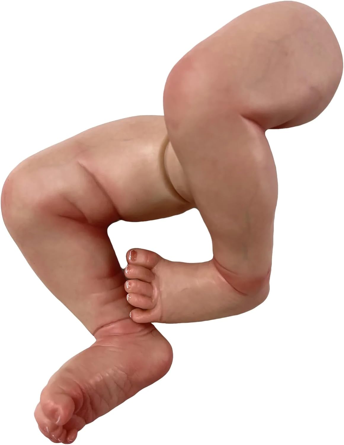 iCradle Reborn Baby Doll Kit DIY Already Painted 19Inch Simulation Silicone Vinyl Dolls Blank Kit DIY Accessories Supplies for Kids Age 3+ (Kit DIY Reborn Levi)