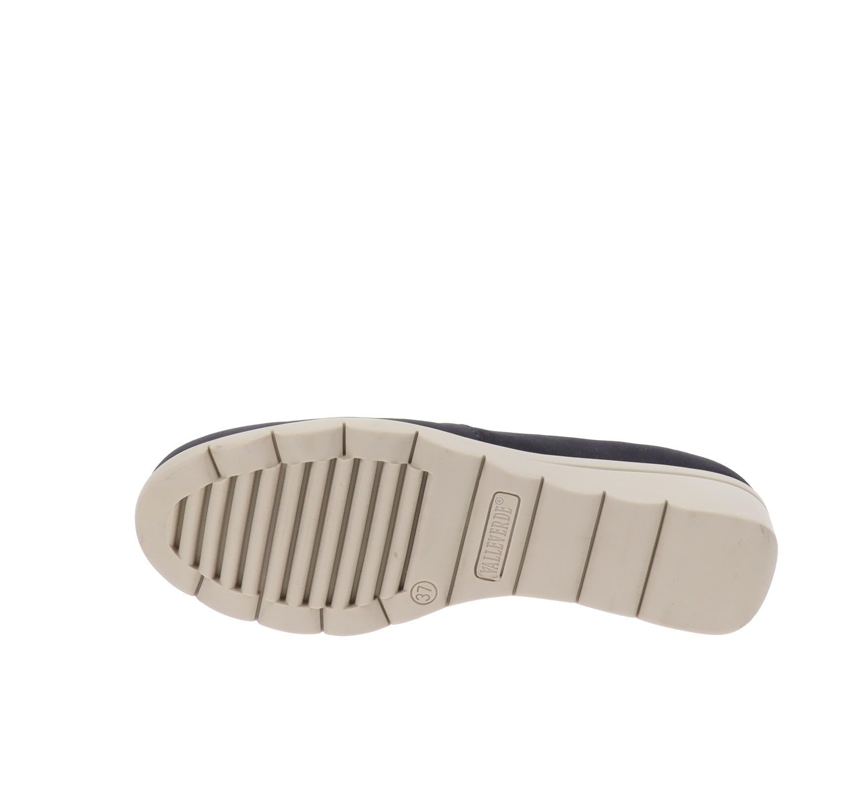 Valleverde VS10332A Mocassino Sneakers Donna Zeppa Pelle Blu
