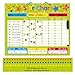 Magnetic Reward / Star / Responsibility / Behavior Chart for up to 3 Children. Rigid board 16" x 13" (40 x 32cm) with hanging loop