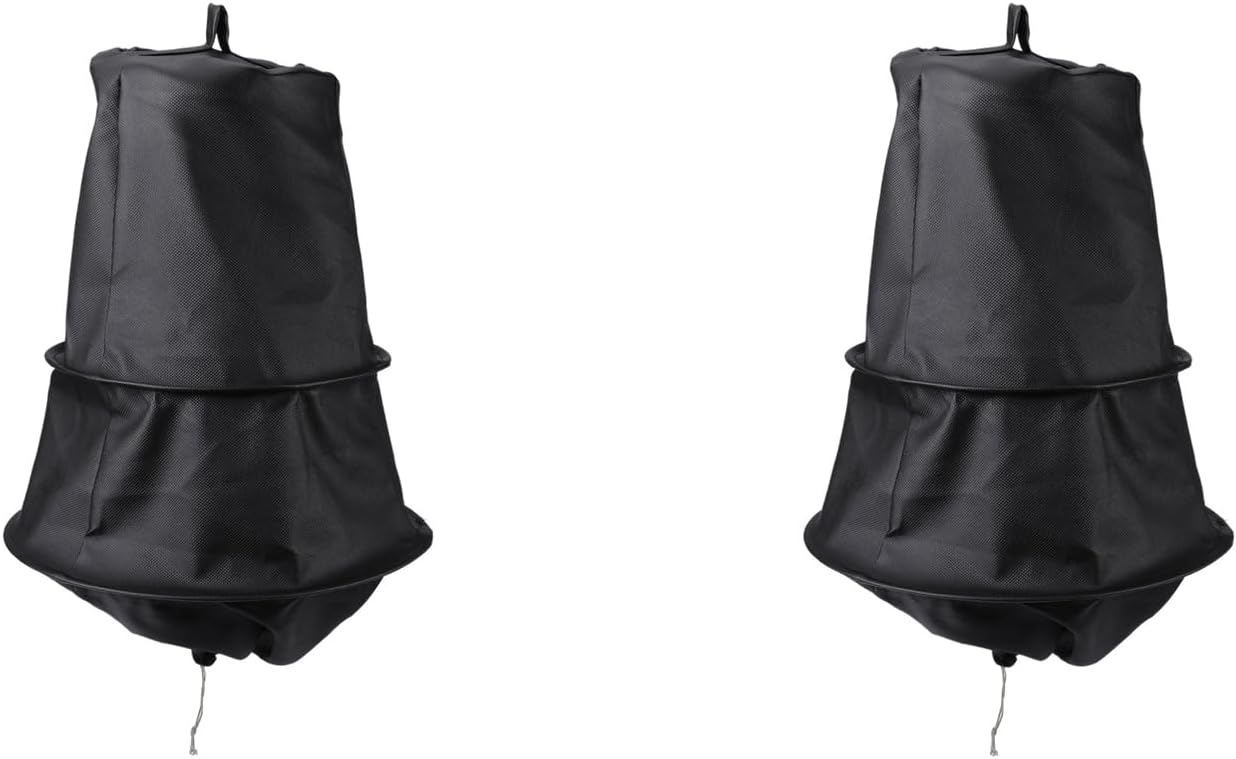 2pcs Bee Cage Swarm Trap Bee Catcher Beekeeping Equipment Portable Black