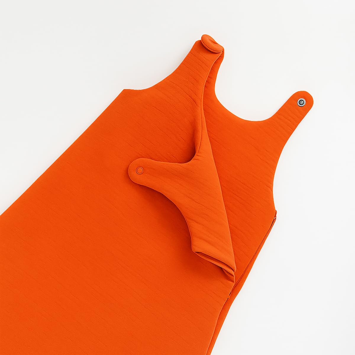 PAPAPATE Saco de dormir de invierno de algodón orgánico, 100% algodón orgánico, fabricado en Francia, TOG 4, hasta 18 meses (fresa)
