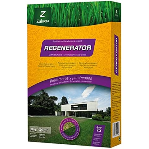 Regenerador Zulueta Semilla Césped Resiembras 1 Kg Cover