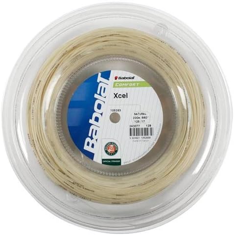 Babolat Xcel 17G Natural Reel Tennis String