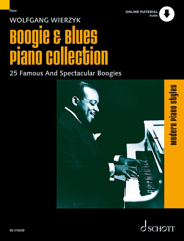 Piano Boogie & Blues : 25 partitions célèbres en recueil de chansons