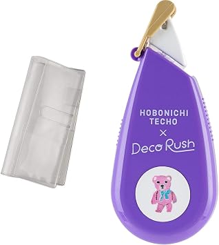 Set Purchase Neighbor Notebook, Clear Cover, For Weeks, Notebook Accessory + Plus x Almost Day/Deco Rush Yumi Hokkishi Souvenir Notebook Accessory