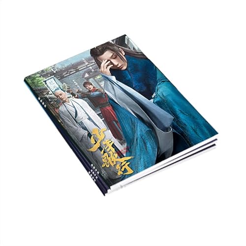 写真集 画集 少年歌行 Beginning of the Legend ギフトボックス リー・ホンイー 蕭瑟 リウ・シュエイー 無心 アオ・ルイポン 雷無桀 プレゼント 贈り物 記念品 非 モデル バッジ カード 表紙ランダム 中国ドラマ (少年歌行 画集1冊) [並行輸入品]のサムネイル