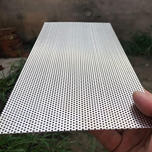 Tôle perforée pour rénover une cuisine moderne ou grille inox