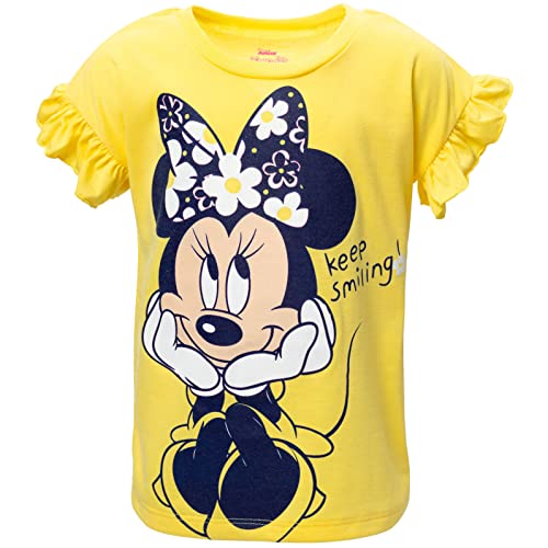 Ensemble Minnie Mouse avec Short en Sergé Résistant pour Bébé et Enfant