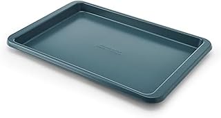 KitchenAid Nonstick Aluminized Steel Baking Sheet, Dishwasher Safe, Agave, 9x13 Inch