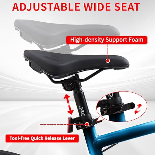 Pipleo Road Bike, 700C City Commuter Bicycle, 21 Speeds Shimano Drivetrain Sport Racing Bike, Light Weight Aluminum Frame, Urban Street Bike for Men Women Adult Bicycle