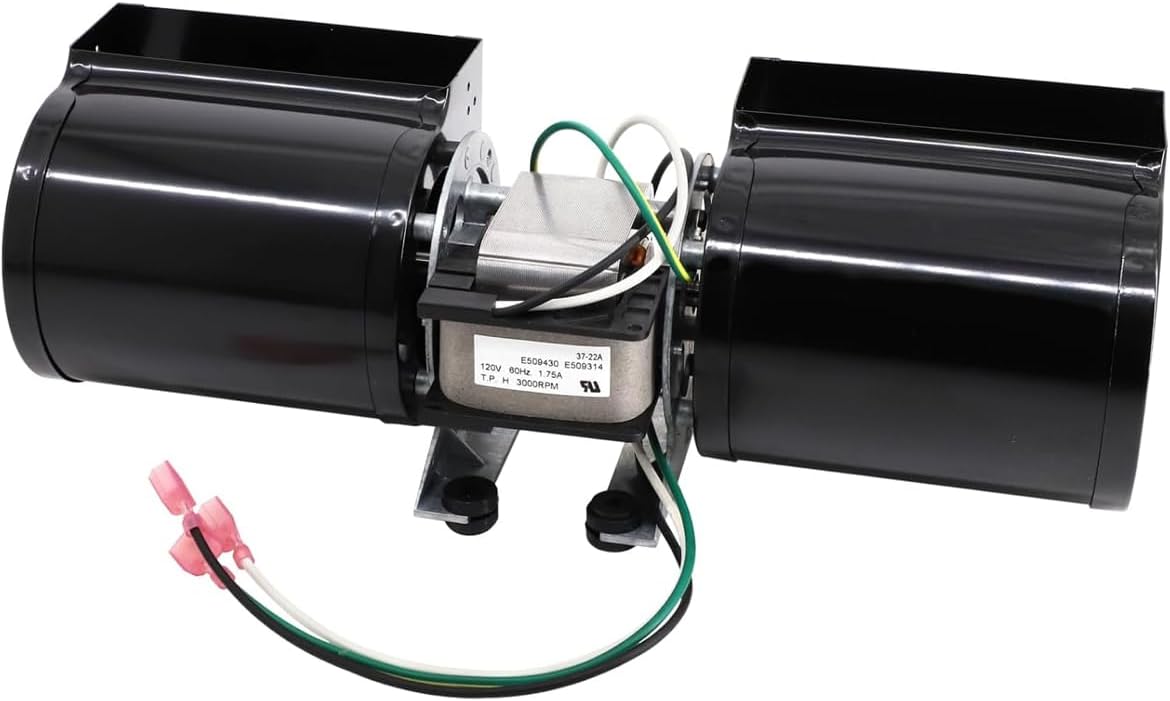 GFK-160A GFK-160 GFK160 GFK160A Fireplace Blower Fan Kit for Heat N Glo, Hearth and Home, Quadra Fire, Fireplace Blower Kit for Hearth and Home DV3732 DV3732-B Heat N Glo 6000CLX 6000 DVTFL Fireplaces