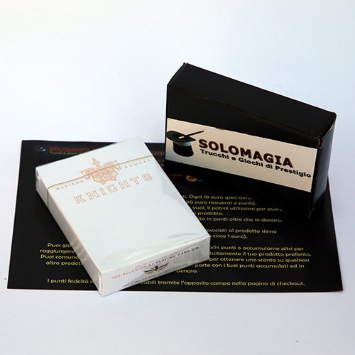 Preisvergleich Produktbild SOLOMAGIA Knights by Ellusionist - Kartenspiel - Zaubertricks und Magie