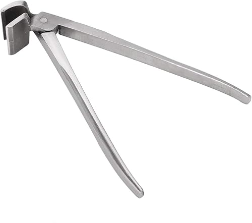 Miniatura 9 de Alicates de cuero para manualidades aplanados, cabeza recta, prensa de borde de cuero, alicates aplanados, pinza de corte lateral, pinzas para