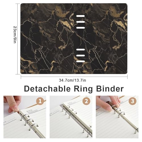 Carnet de notes A5 en cuir synthétique pour ne plus perdre vos notes de réunion